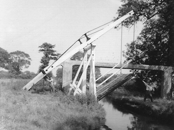 A Typical Langollen Lift Bridge
