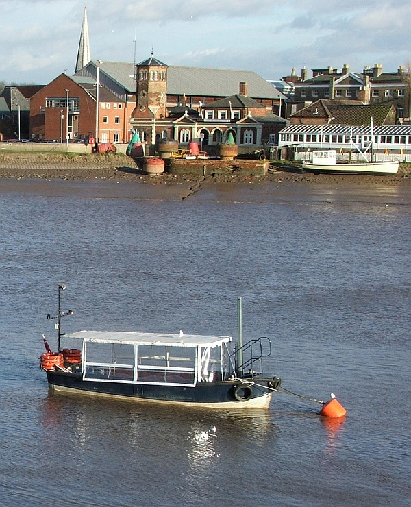 The old high water ferry boat