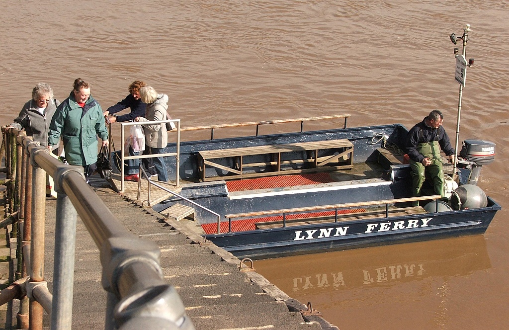 The earlier low water ferry boat