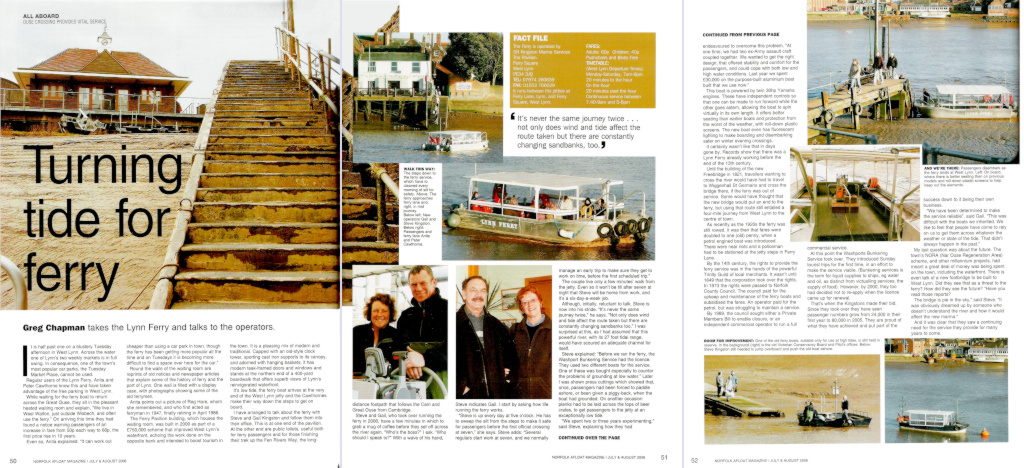 The Lynn Ferry Article